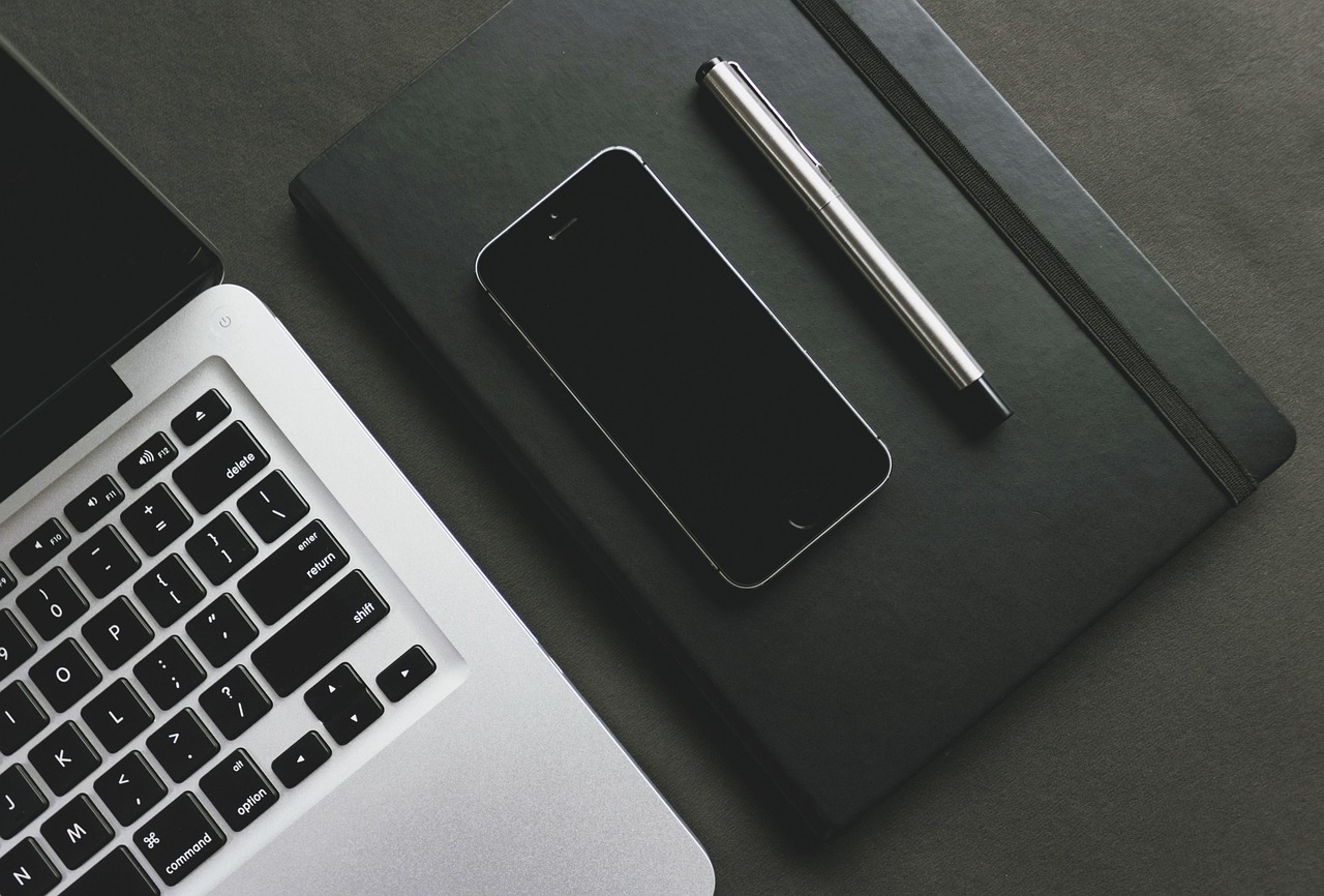 brand strategy minimal desk